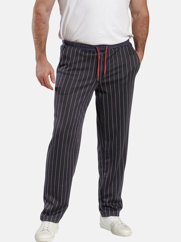 Loosefit Pantalon ' Baron Tolly ' Charles Colby en bleu