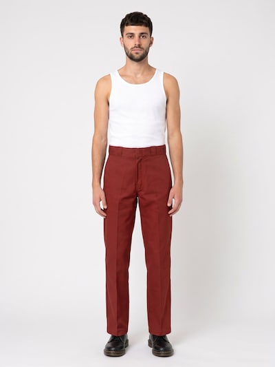 Pantaloni '874 Work Pant Rec Fired Brick' in 28/30 DICKIES di colore rosso, Visualizzazione prodotti
