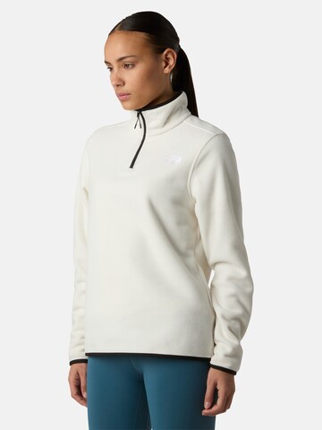 THE NORTH FACE Спортивный свитшот 'Glacier' в Белый: спереди