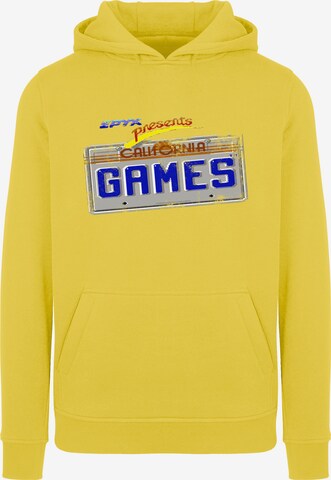 Sweat-shirt 'SEVENSQUARED' F4NT4STIC en jaune : devant