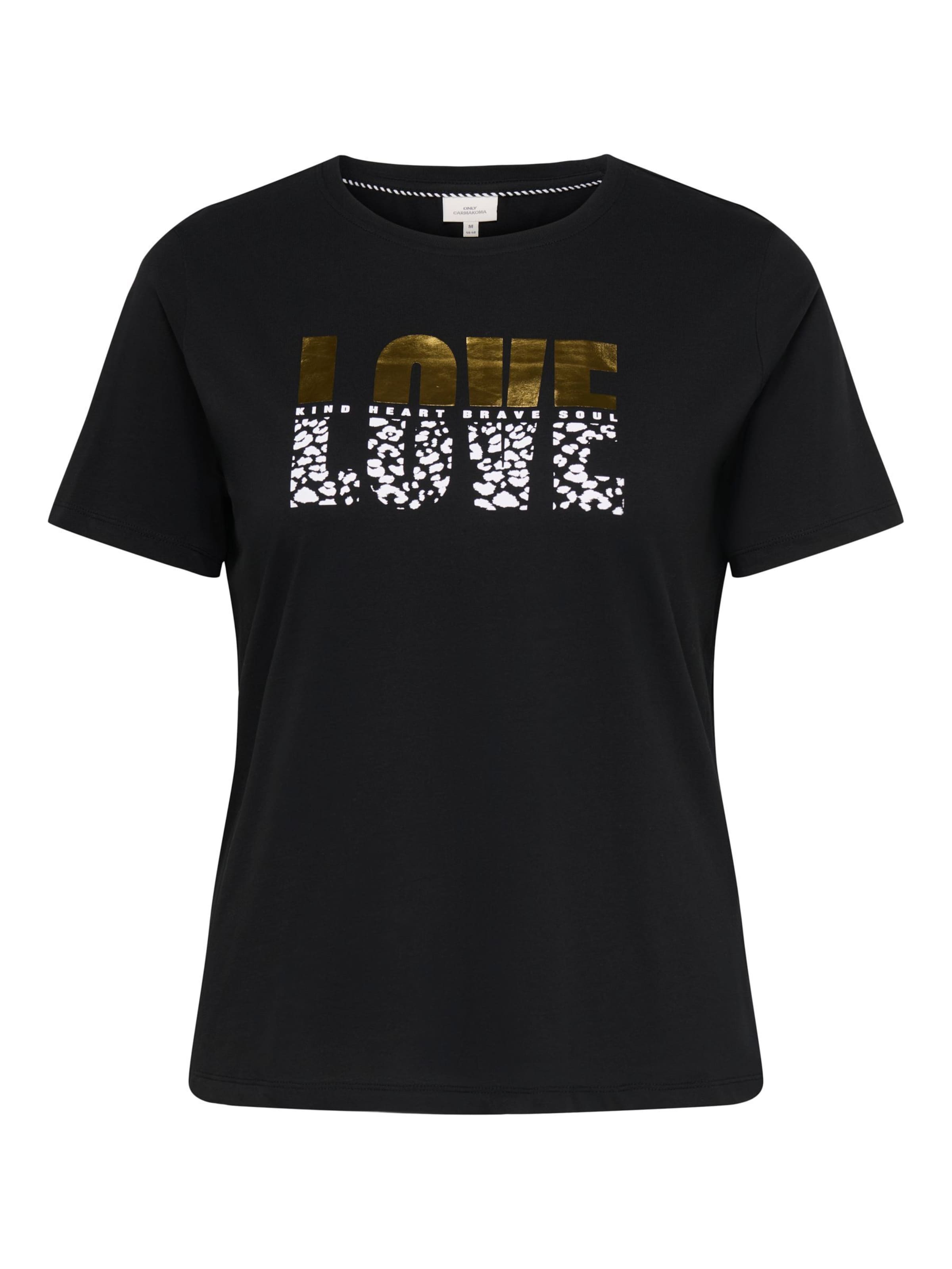 ONLY Carmakoma Shirt 'CARKita' in Zwart: voorkant