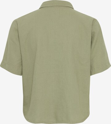 ICHI Blouse 'LINO' in Groen