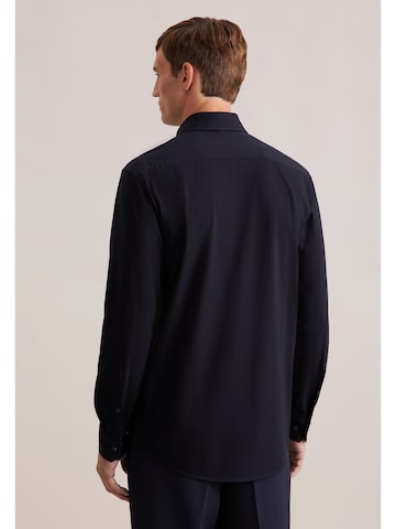 SEIDENSTICKER Slim fit Business shirt 'Schwarze Rose' in Black