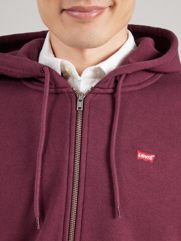 LEVI'S ® Sweatjacke in Rot