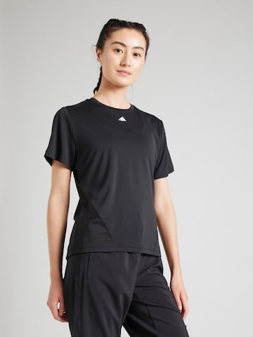 ADIDAS PERFORMANCE Functioneel shirt 'Designed For Training' in Zwart: voorkant