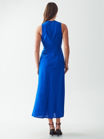 Robe 'RONI' Calli en bleu : derrière