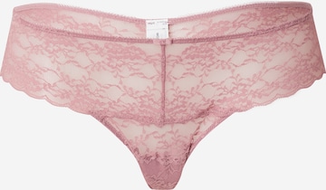 Women' Secret Thong in Pink: front