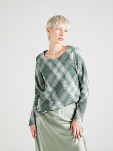 Maglietta 'Lu44ara' di ZABAIONE in verde: frontale