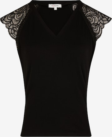 juoda Morgan Marškinėliai: priekis