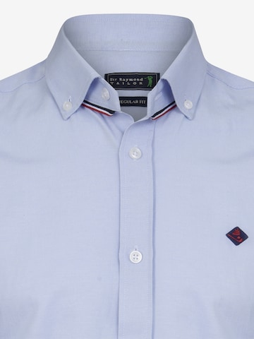 Sir Raymond Tailor Regular fit Button Up Shirt 'Toan' in Blue