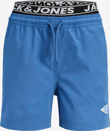 Jack & Jones Junior Плавательные шорты 'JPSTMAUI' в Синий: спереди