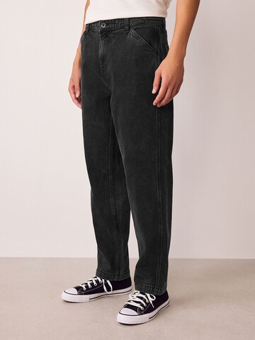 Next Свободный крой Джинсы в Черный: спереди