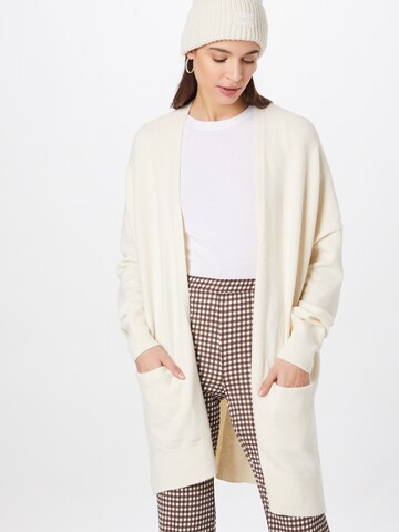 Cardigan ICHI en beige : devant