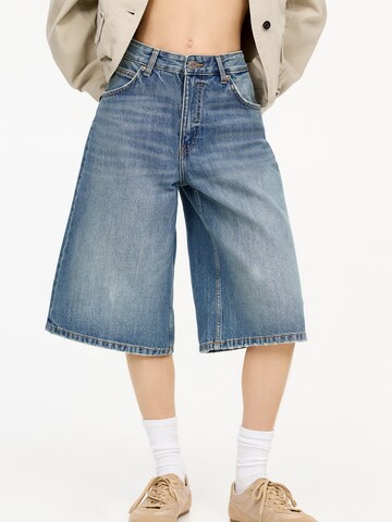 Pull&Bear Baggy Jeans i blå: framsida