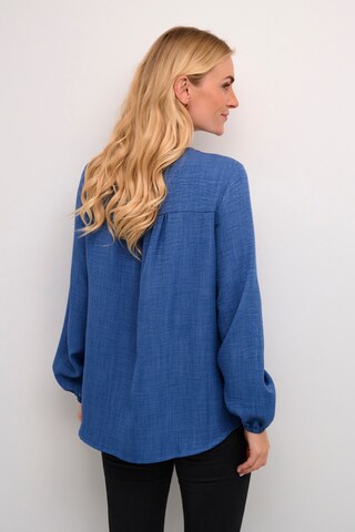 Camicia da donna 'Ellen' di Kaffe in blu