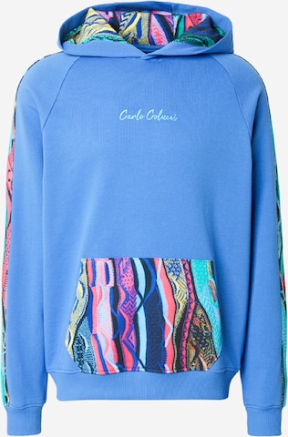 Carlo Colucci Sweatshirt i blå: forside