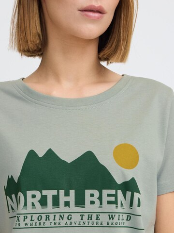 T-shirt ' NBCash ' North Bend en gris