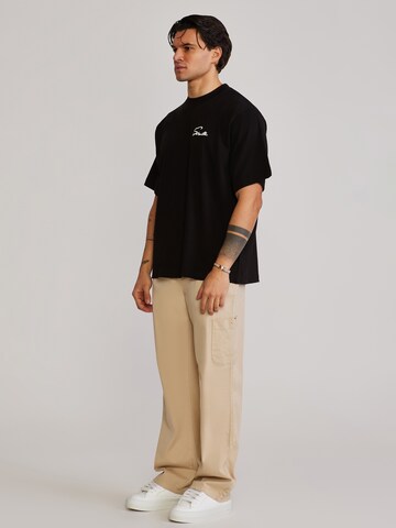SikSilk Loose fit Pants in Beige