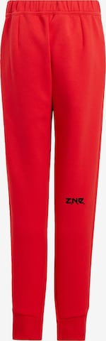 Regular Pantalon de sport 'Z.N.E.' ADIDAS PERFORMANCE en rouge