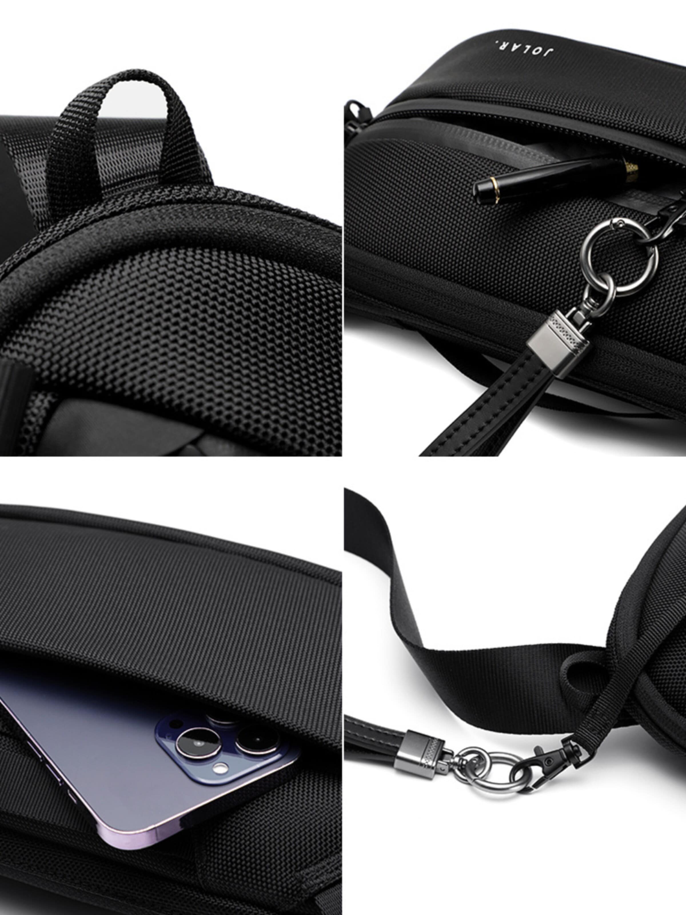 jolar Messenger‌ in Schwarz