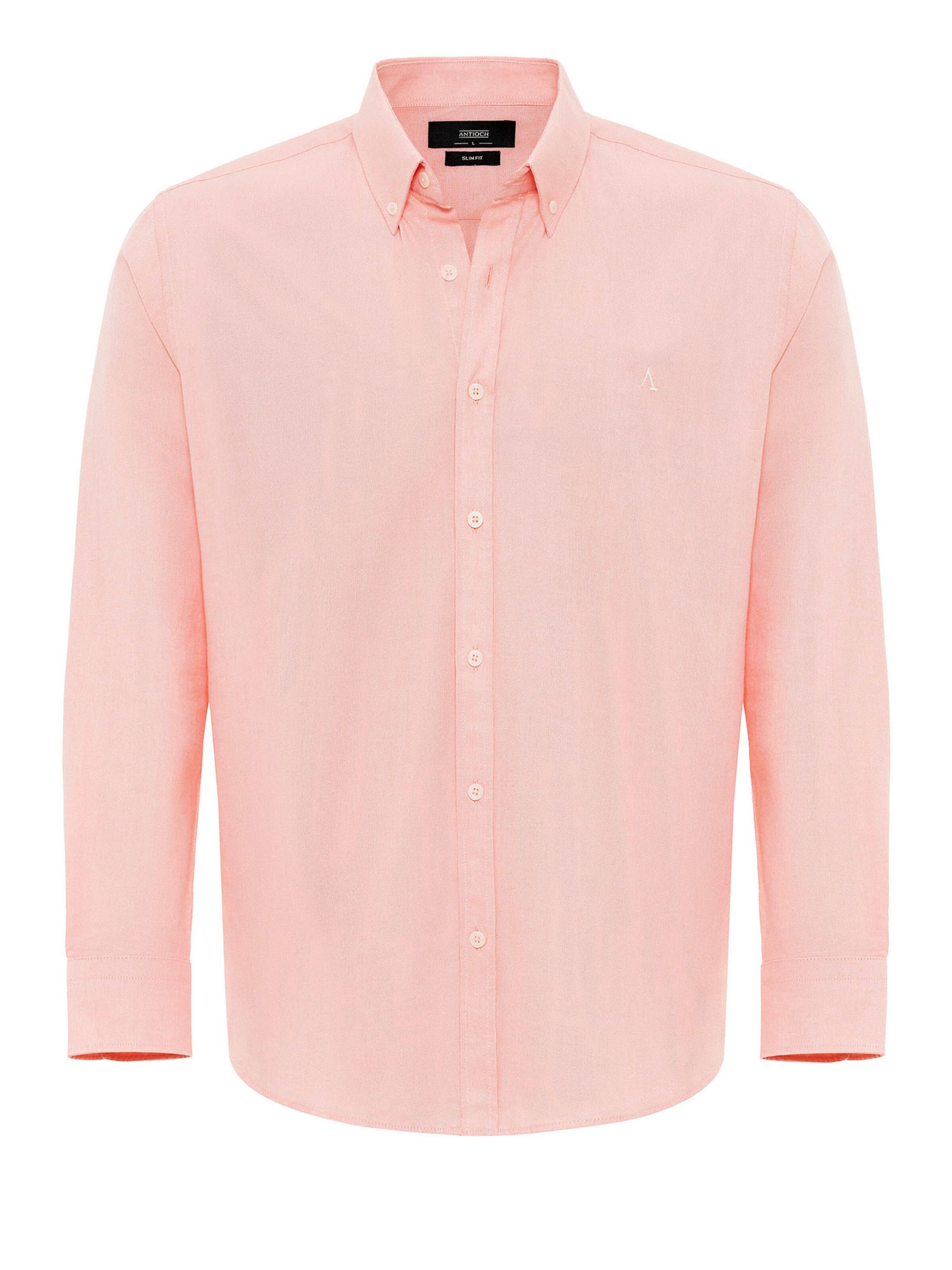 Antioch Regular Fit Skjorte i pink: forside