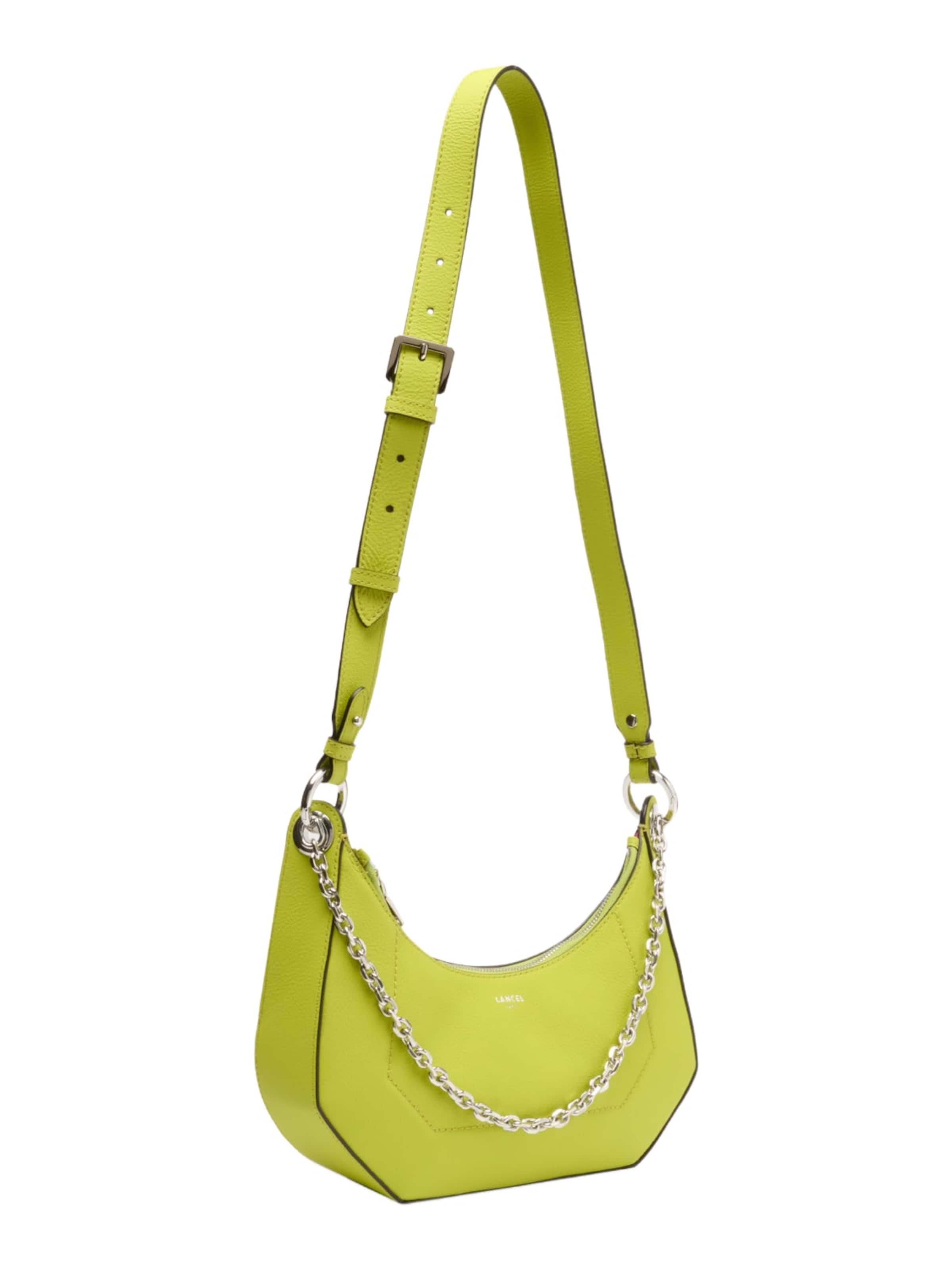 Sac bandoulière Lancel en vert : devant