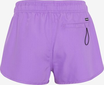 CHIEMSEE Regular Board Shorts in Purple
