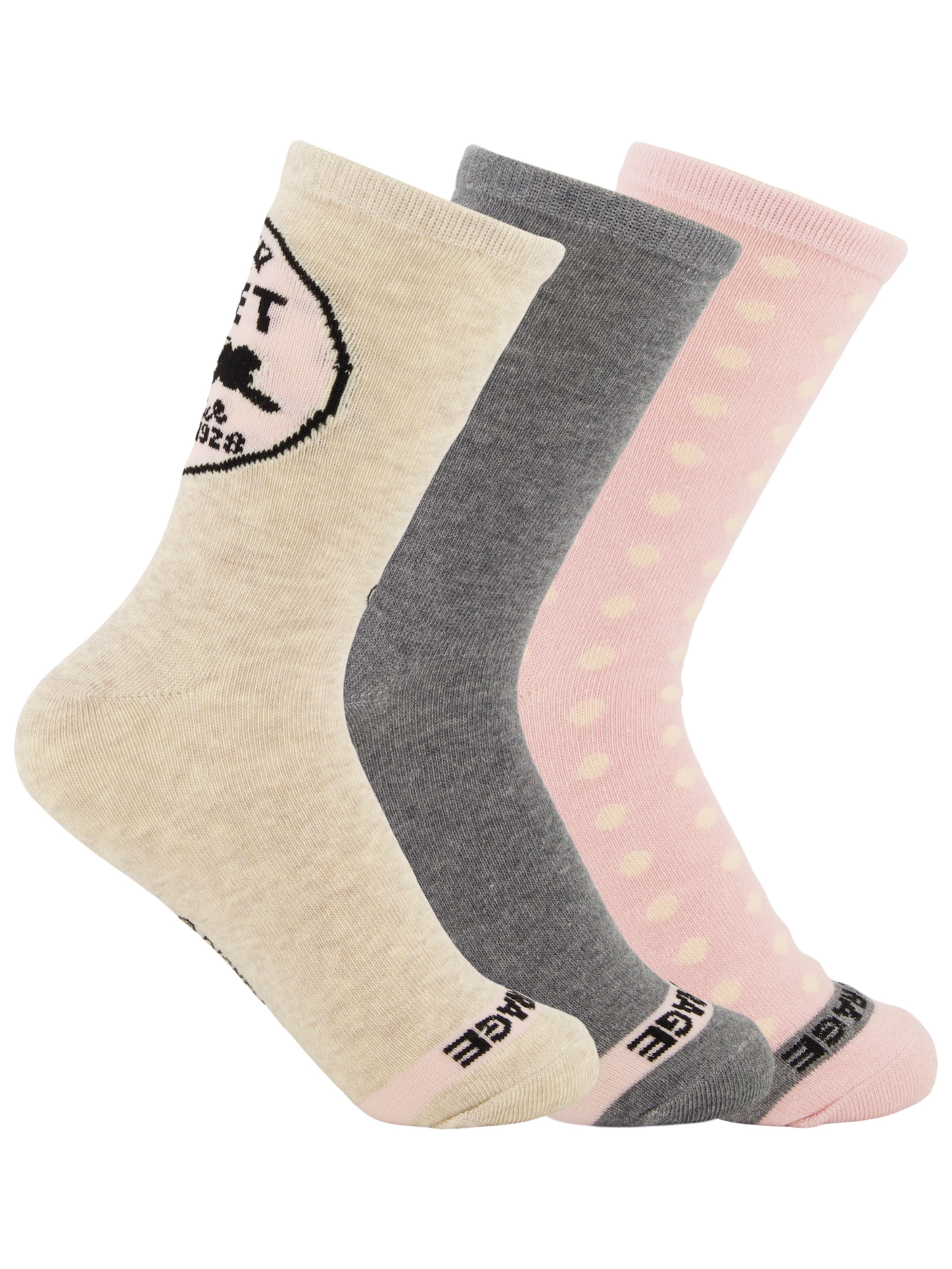 DISNEY Sokken 'Minnie-Maus' in Beige