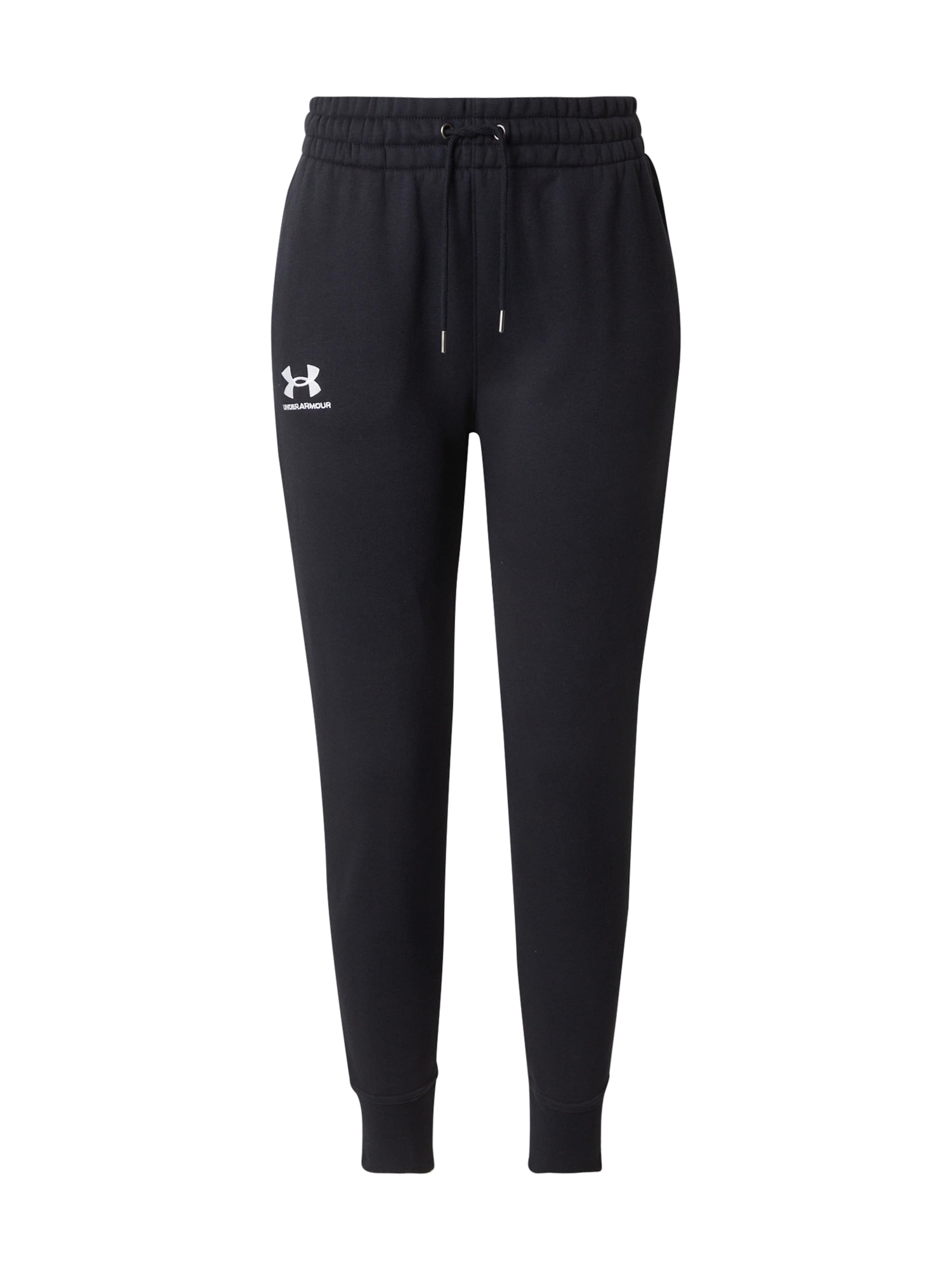 UNDER ARMOUR Zúžený strih Športové nohavice - Čierna: predná strana