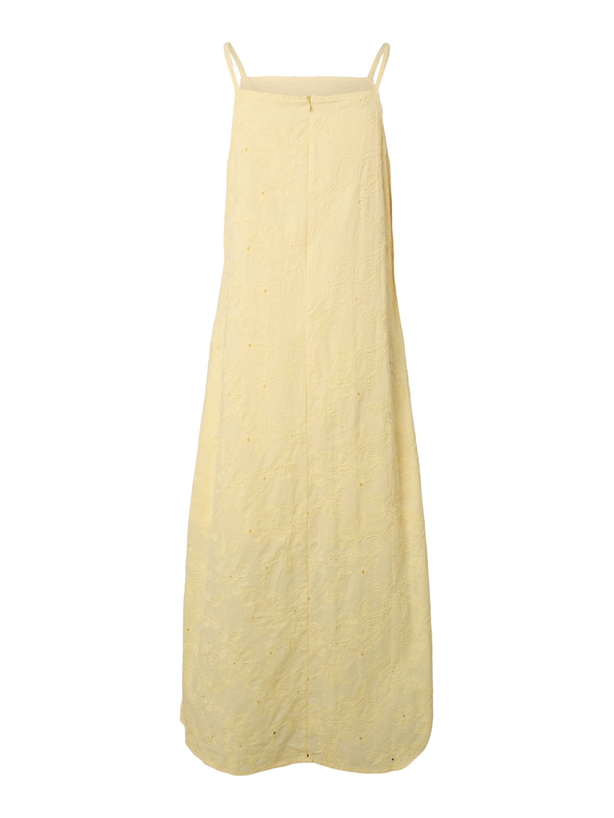 Robe PIECES en jaune