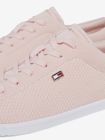 TOMMY HILFIGER Sneakers laag 'Essential' in Roze