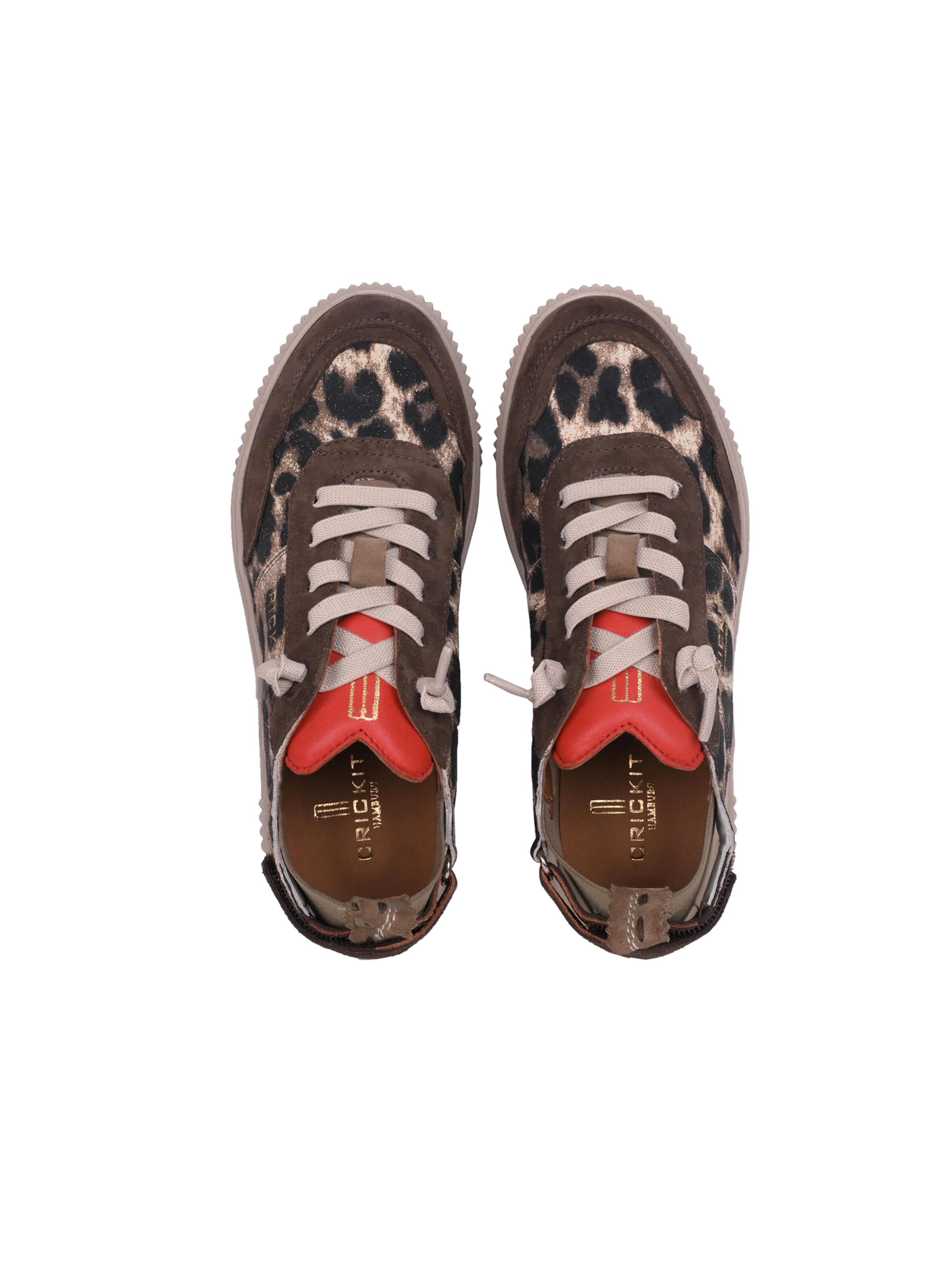 Crickit Sneakers laag 'PARIA' in Bruin