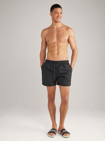 JOOP! Jeans Badeshorts 'Siesta Beach' in Schwarz