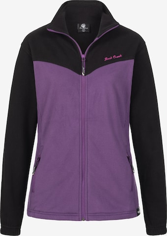 Rock Creek Fleecejacke in Lila: Vorderseite