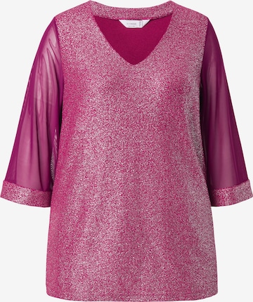 MIAMODA Shirt in Purple: front