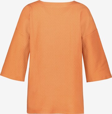 Ulla Popken Sweatshirt (GOTS) in Orange
