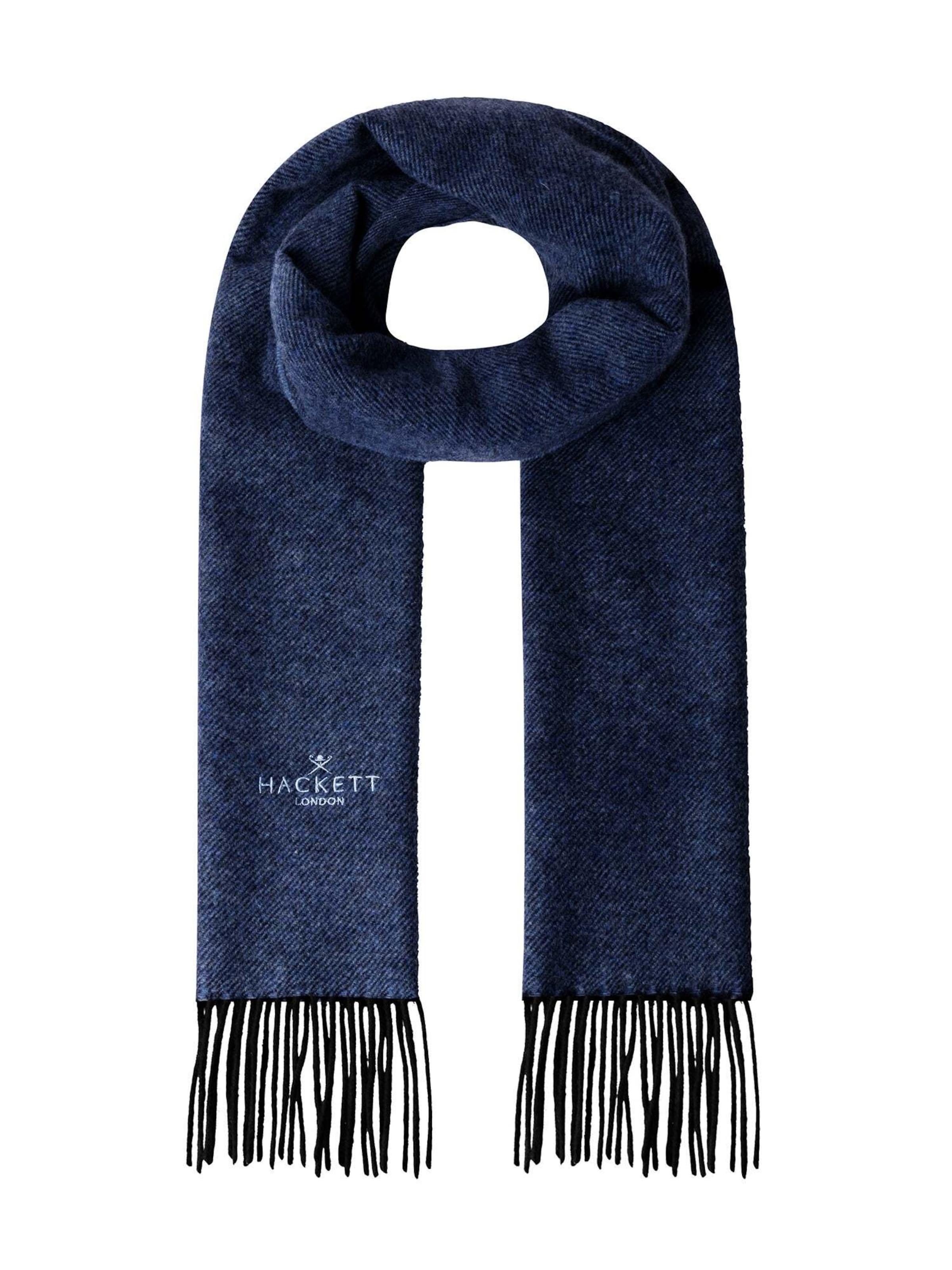 Hackett London Sjaal in Blauw: voorkant