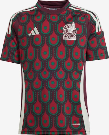 T-Shirt fonctionnel 'Mexico 24 Home' ADIDAS PERFORMANCE en rouge : devant