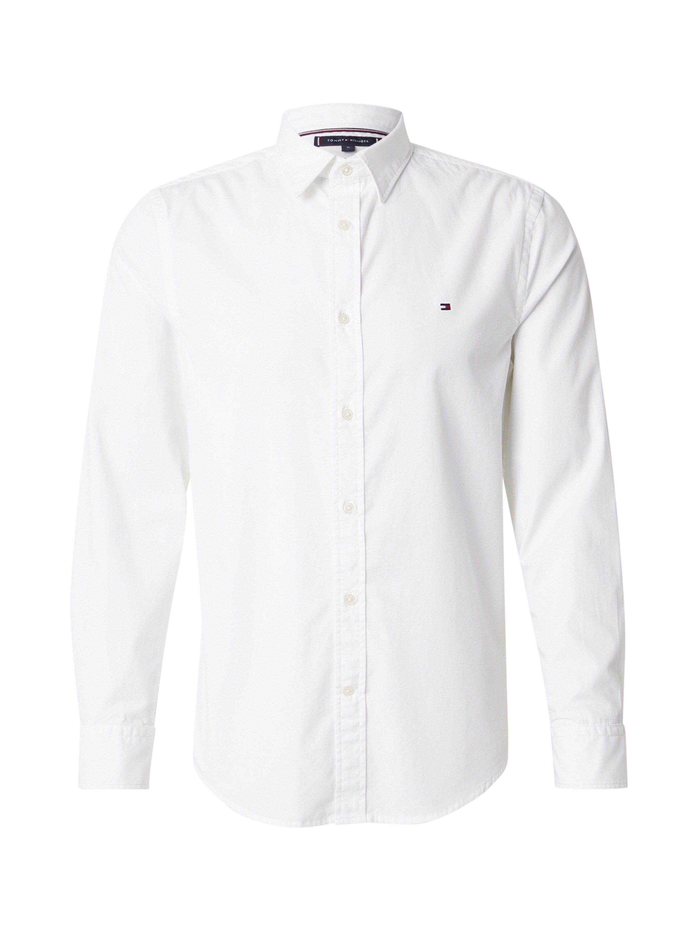 TOMMY HILFIGER Slim Fit Skjorte i hvid: forside