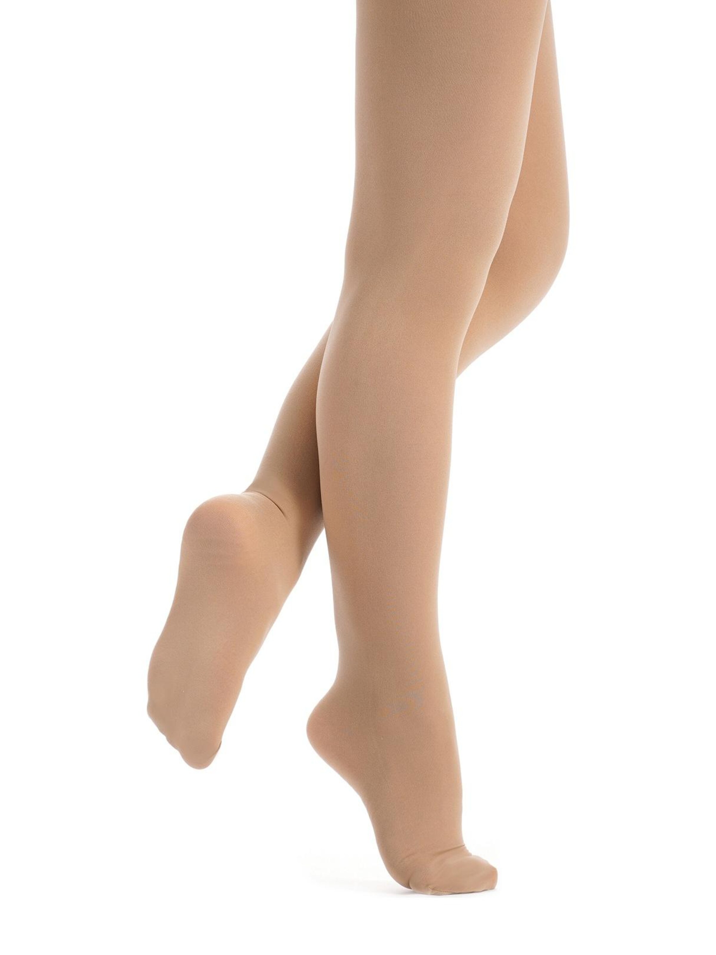 Tanzmuster Tights 'Kira' in Brown: front