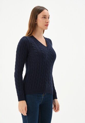 Giorgio di Mare Pullover in Blau