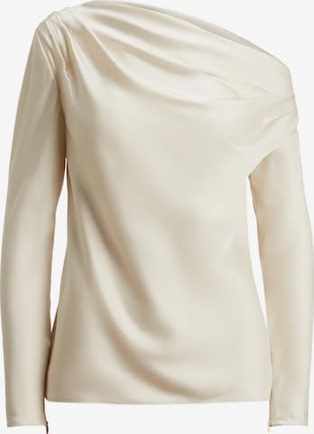 Lauren Ralph Lauren Bluse in Beige: Vorderseite