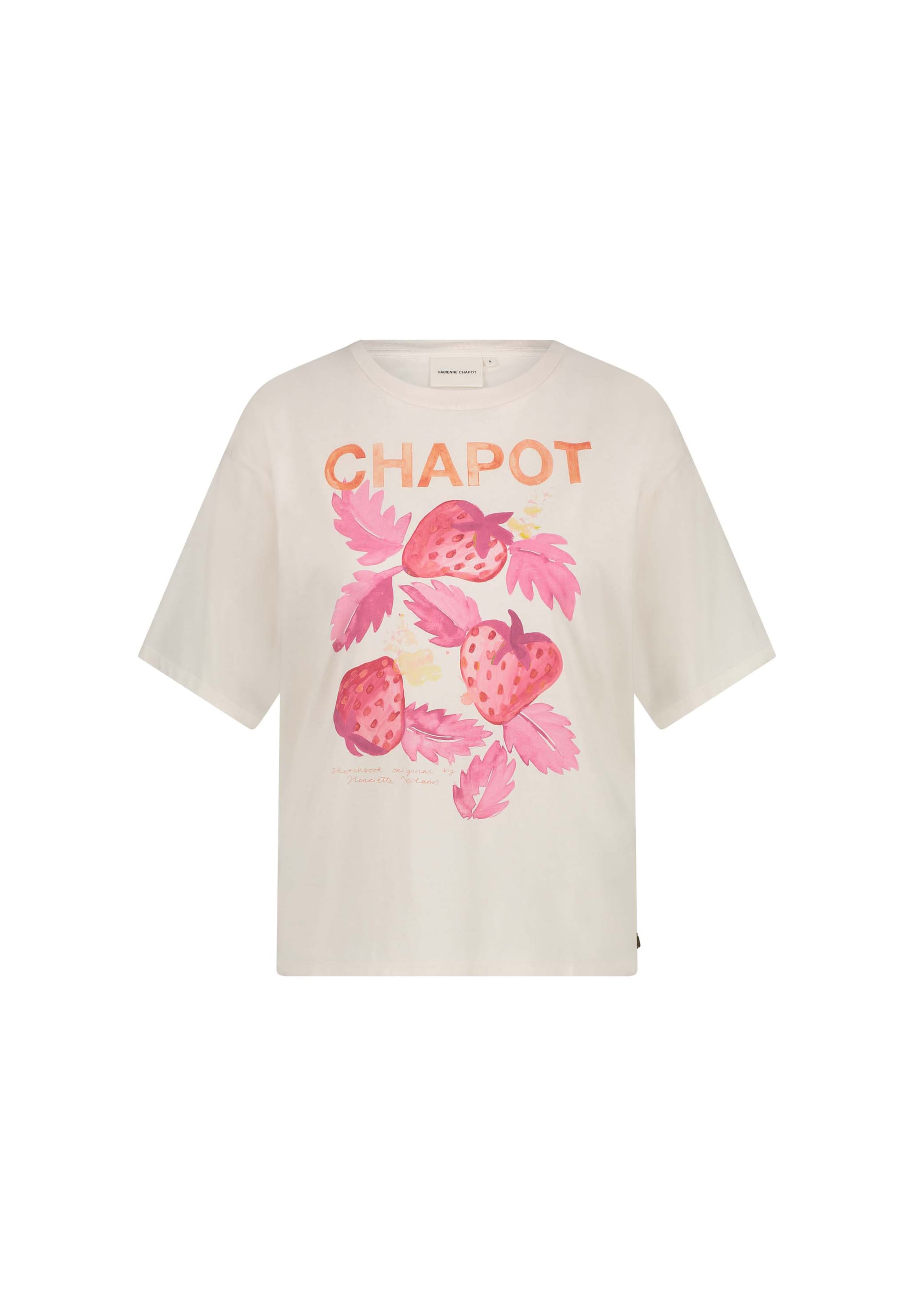 Fabienne Chapot Shirt in Beige: voorkant