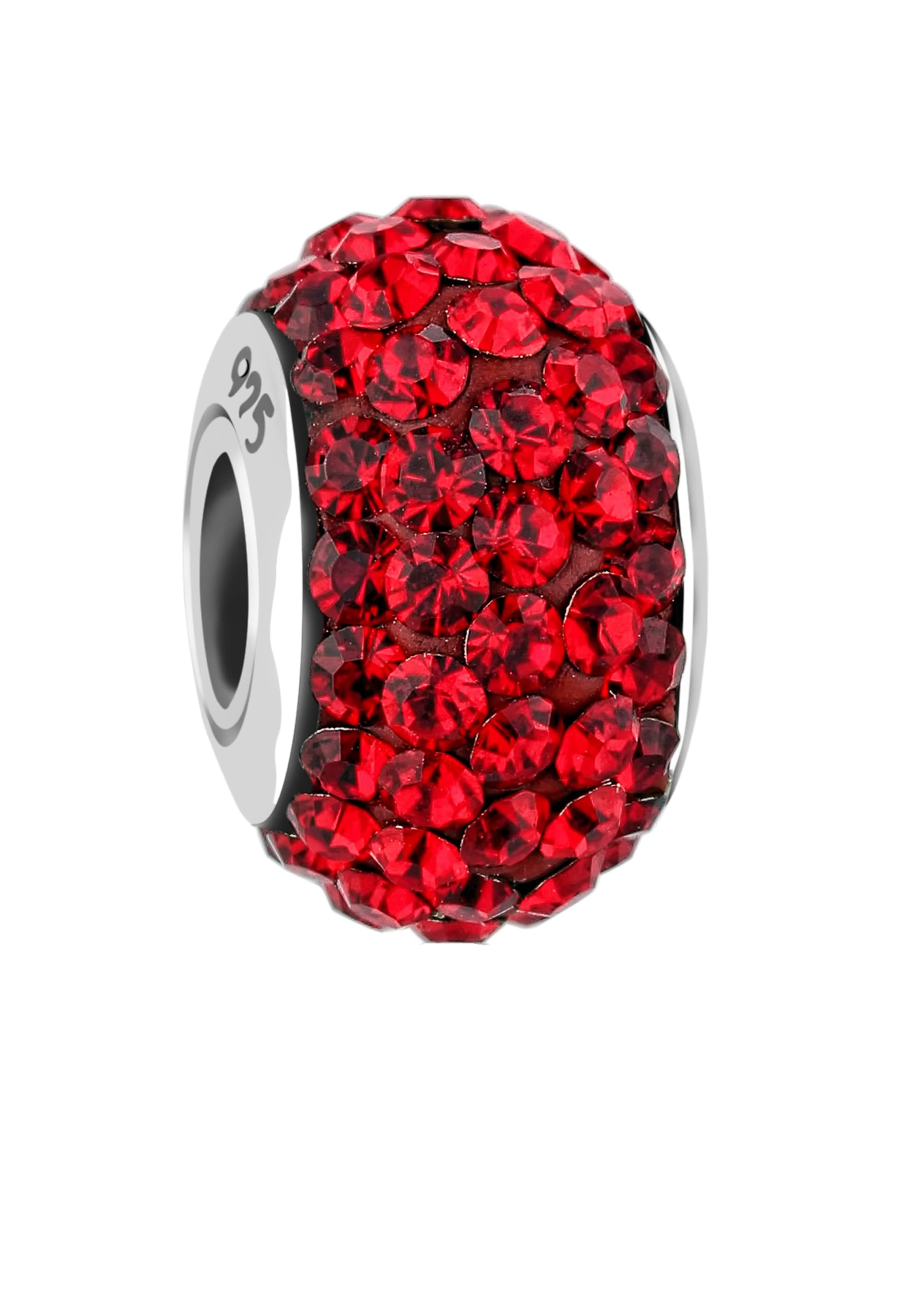 Pendentif Nenalina en rouge : devant