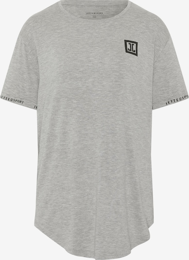 Jette Sport T-Shirt in graumeliert / schwarz, Produktansicht