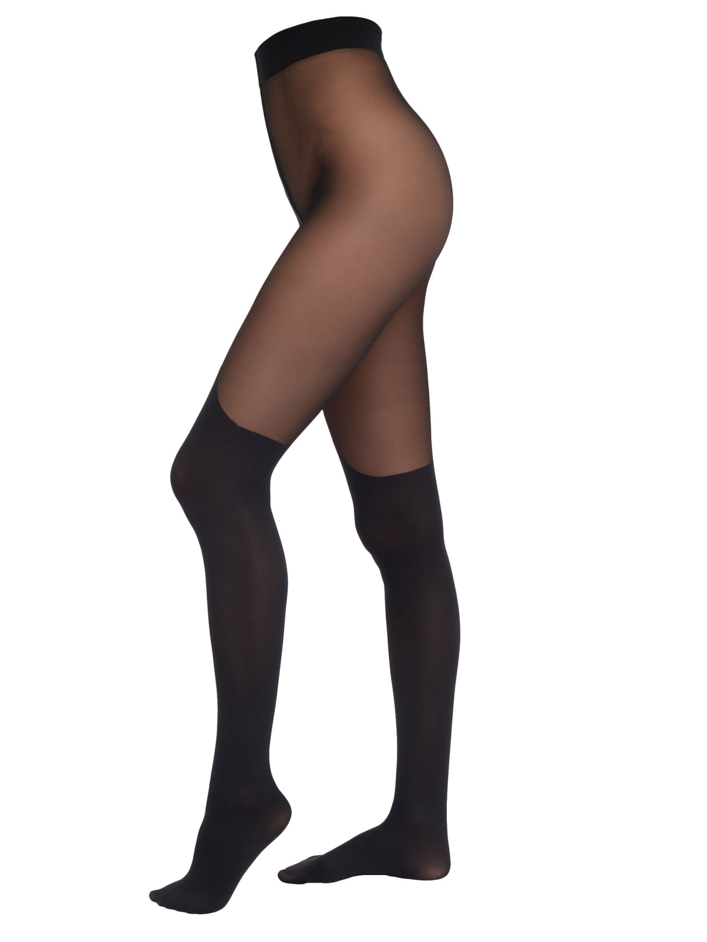 CALZEDONIA Feinstrumpfhose in Schwarz: Vorderseite