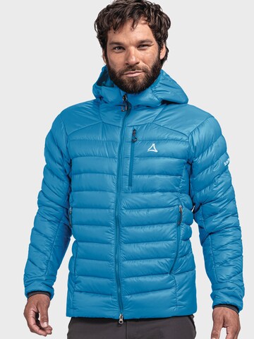 Veste outdoor 'Tschierval' Schöffel en bleu : devant