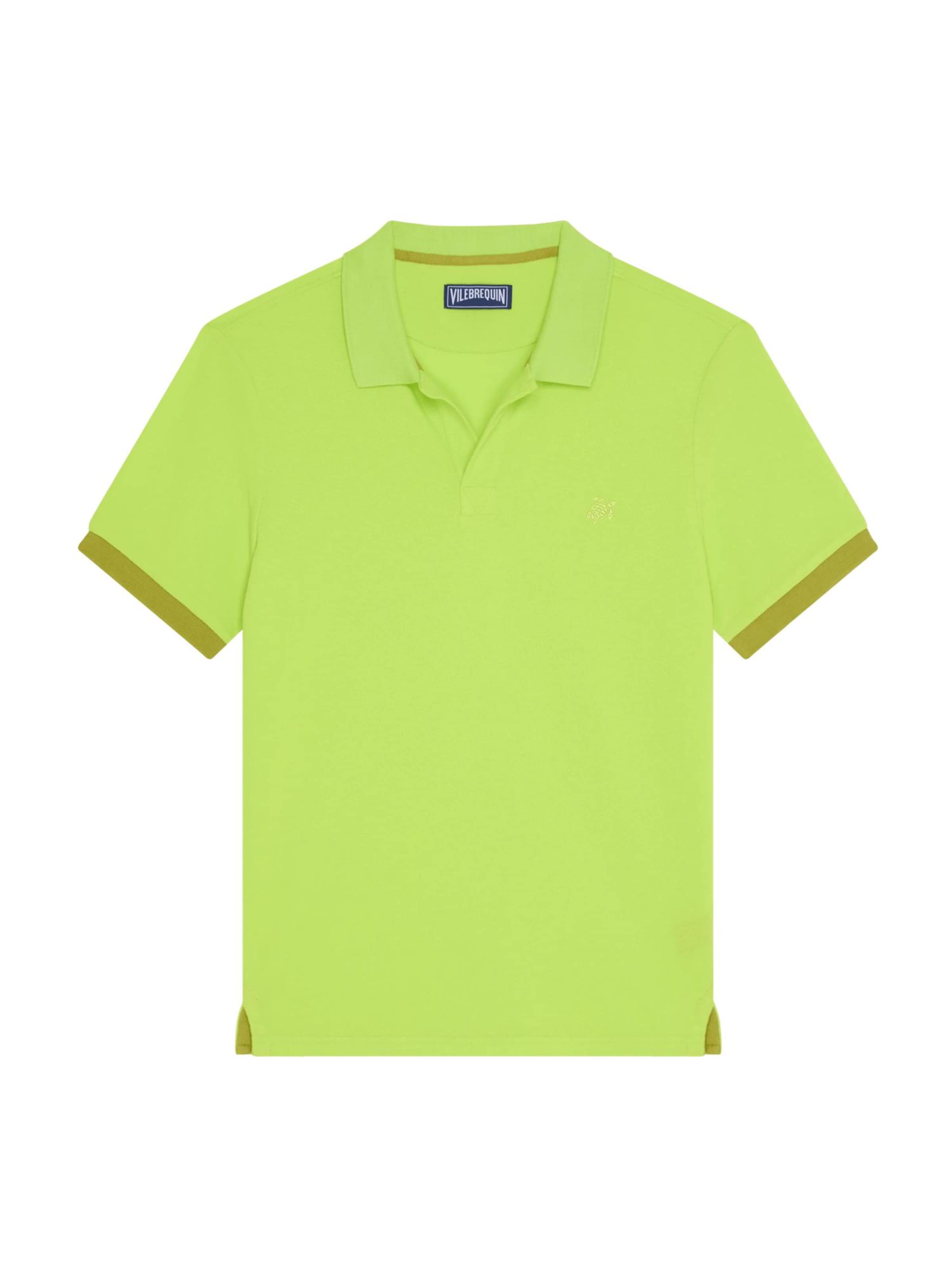 Vilebrequin Shirt in Groen: voorkant