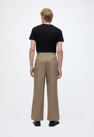 Lindbergh Regular Chinobyxa i beige