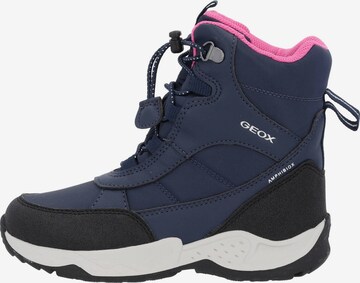 GEOX Boots 'J36FVB' in Blue